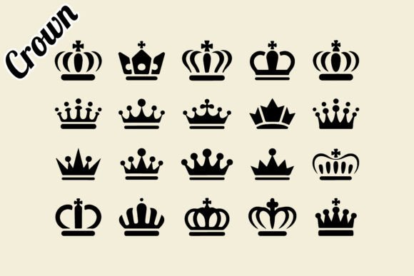 Crown Templates for Laser Cutting