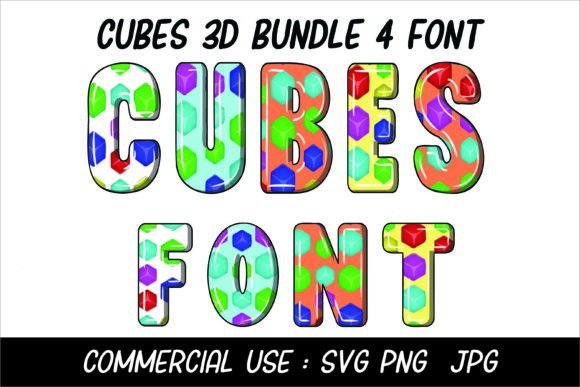 Cubes 3D: Bold, Playful, and Perfect for Creative Projects