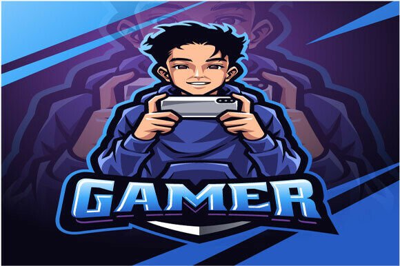 Gamer Esport Mascot Logo Design