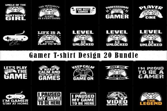 Gamer Video Game Tee Bundle: A Must-Have for Gaming Enthusiasts