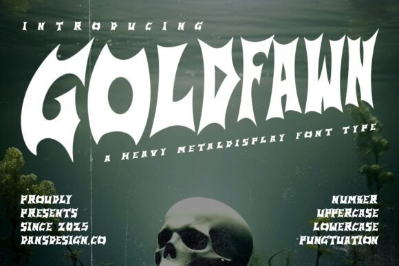 Goldfawn: The Bold Font for Rebellious Expression