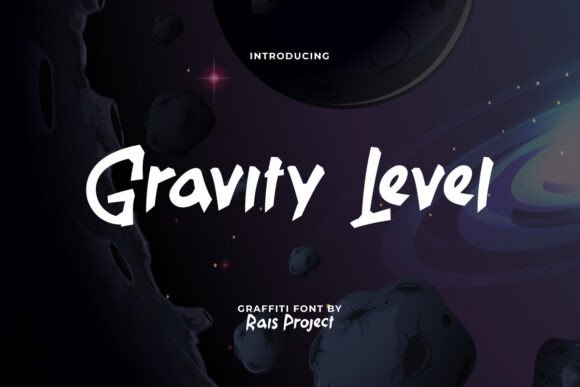 Gravity Level: A Bold Font for Modern Design