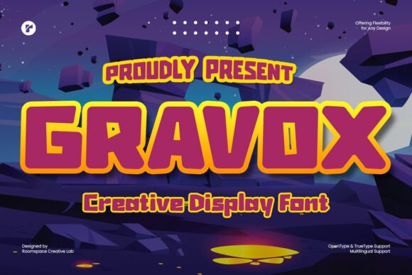 Gravox: The Future of Gaming Typography