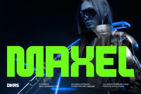 Maxel: A Bold, Futuristic Font for Modern Design