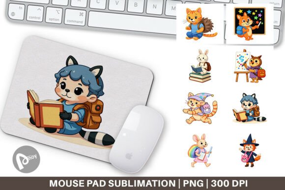 Mouse Pad Backpack Buddies: A Stylish and Functional Addition to Your Workspace