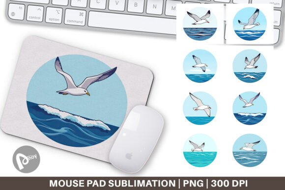 Mouse Pad Flying Seagull: A Creative and Functional Addition to Your Workspace