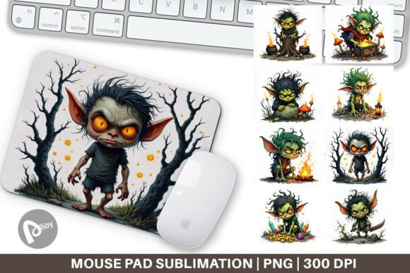 Mouse Pad Grumpy Goblin: A Creative Tool for Enhancing Your Workspace and Workflow