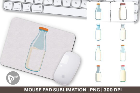 Mouse Pad Milk Bottle: A Stylish and Functional Addition to Your Workspace