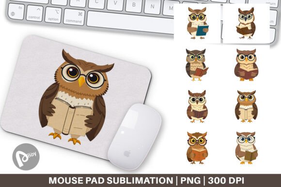 Mouse Pad Teacher Owl: A Stylish and Functional Addition to Your Workspace