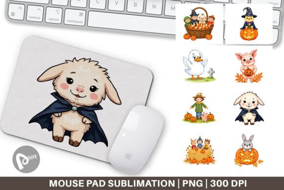 Mouse Pad Tiny Farm Halloween: A Unique Way to Elevate Your Workspace
