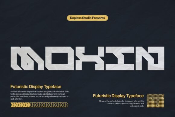 Moxin: A Sleek Futuristic Font for Modern Design