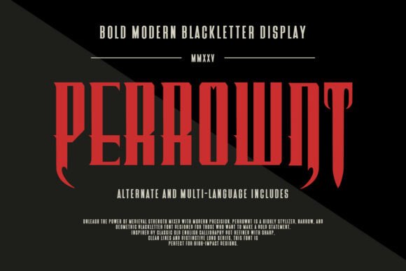 Perrownt: The Fusion of Medieval Strength and Modern Precision