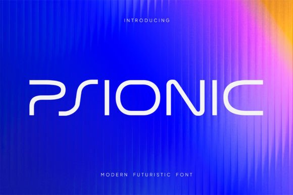 Psionic – The Ultimate Futuristic Display Typeface