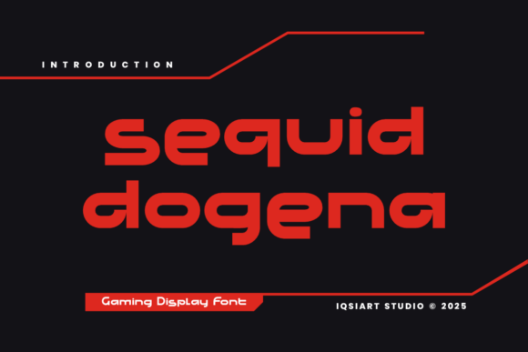 Sequid Dogena: A Futuristic Font for Modern Design