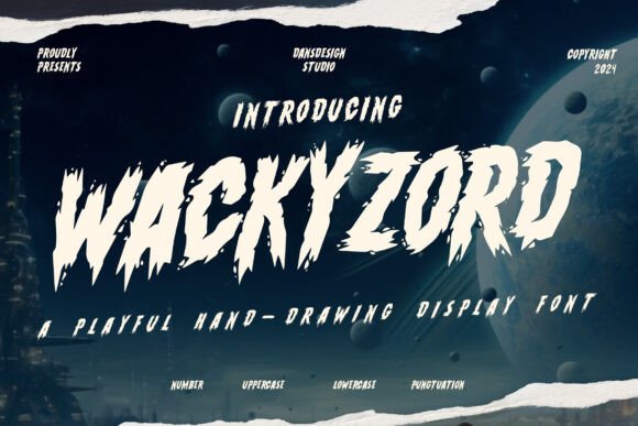 Wackyzord: A Font That Demands Attention